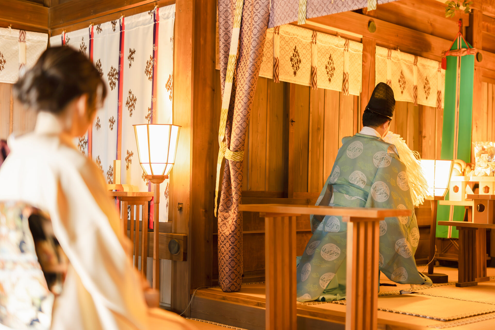 七五三のご祈祷中も撮影OK！江ノ電が目の前を走る御霊神社【鎌倉編③】